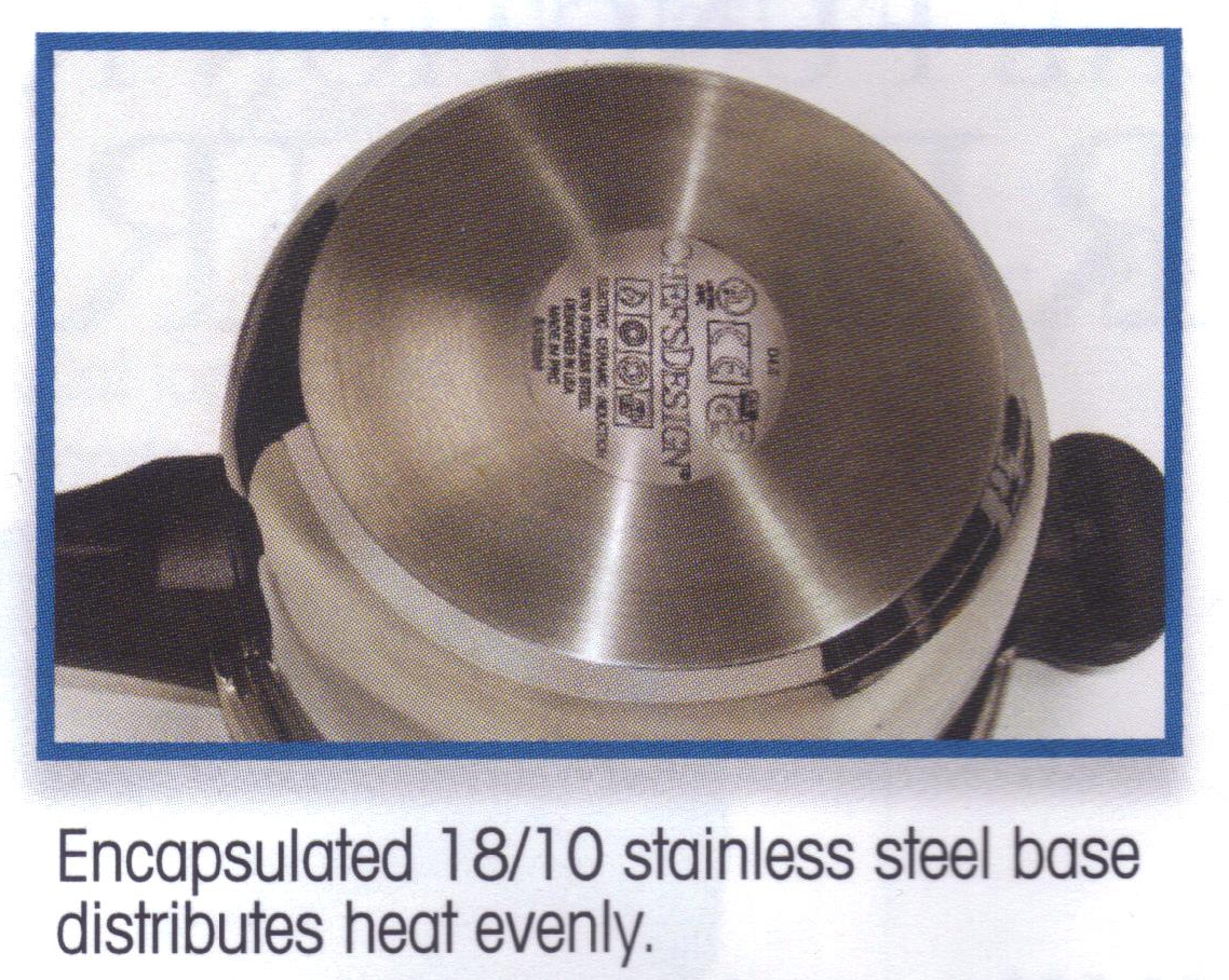 Stainless Steel Pressure Cooker Model D0450 Chef's Kitchen