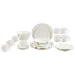 Nikita™ 28pc White Porcelain Dinnerware Set
